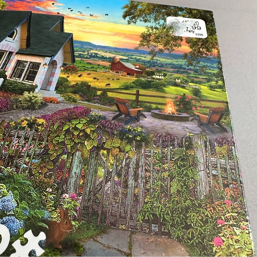 CEACO 1000pc David Maclean pastoral landscape and garden puzzle